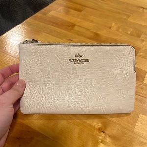 White Coach wristlet
